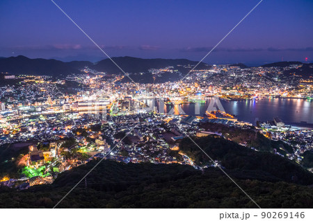 《長崎県》稲佐山の夜景・日本三大夜景 90269146