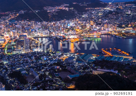 《長崎県》稲佐山の夜景・日本三大夜景 90269191