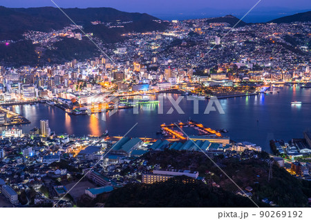 《長崎県》稲佐山の夜景・日本三大夜景 90269192