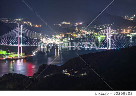 《長崎県》稲佐山の夜景・日本三大夜景 90269202