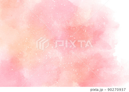 背景素材_水彩テクスチャ_ピンク 背景素材_水彩テクスチャ_ピンク 90270937