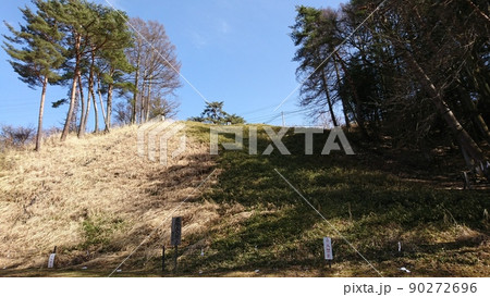 信濃國一之宮 諏訪大社 下社 木落し坂 信濃國一之宮 諏訪大社 下社 木落し坂 90272696