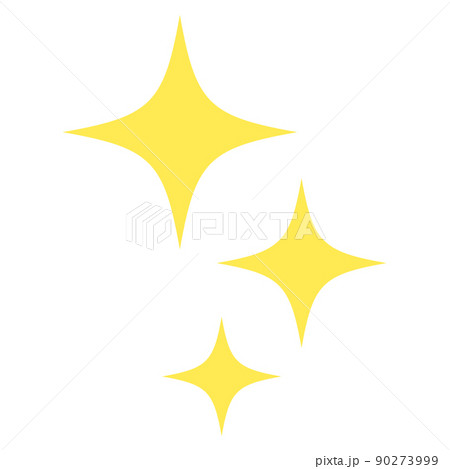 キラキラ光るマーク キラキラ光るマーク 90273999