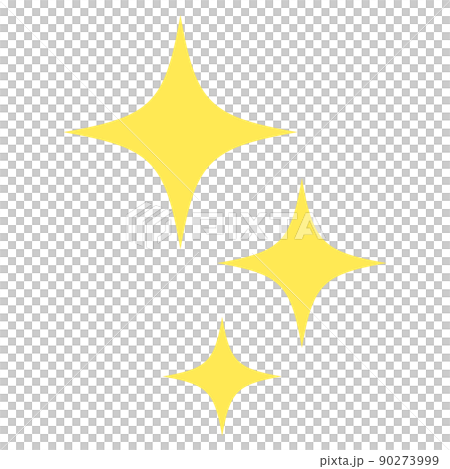 キラキラ光るマーク キラキラ光るマーク 90273999