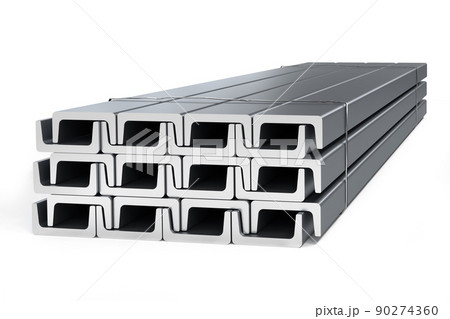Stack of c-beams (Structural channels) Stack of c-beams (Structural channels) 90274360