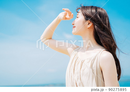 紫外線 UVケアイメージ 90275895