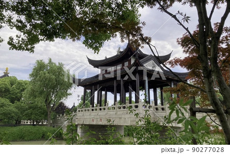 中国の五重塔　寒山寺 90277028