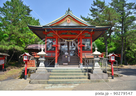 鹿児島県桜島のパワースポット月讀神社 90279547