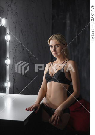 Portrait of a pretty blonde Portrait of a pretty blonde 90281476