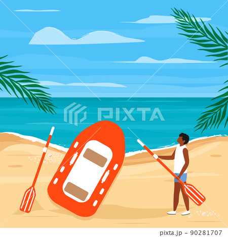Child Sea Beach Travel Summer Inflatable boat Child Sea Beach Travel Summer Inflatable boat 90281707