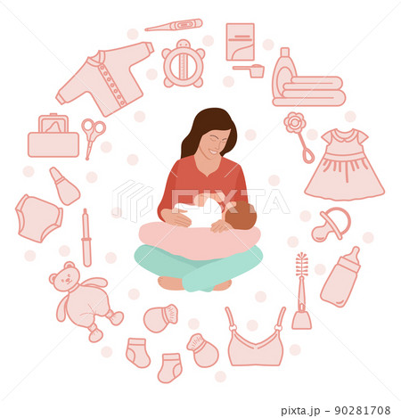 Motherhood Baby care items Newborn Mother's Day Motherhood Baby care items Newborn Mother's Day 90281708