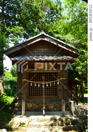 埼玉県小川町 八宮神社の境内社 足の神様の青麻大神社 埼玉県小川町 八宮神社の境内社 足の神様の青麻大神社 90283012