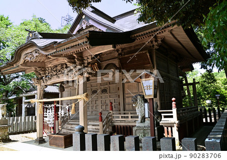 埼玉県小川町　県指定有形文化財の八宮(やみや)神社 90283706