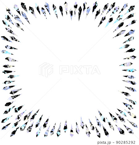 フレーム　ダイヤ花火 90285292