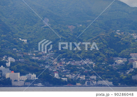 熱海市 伊豆山 土石流災害エリア 90286048