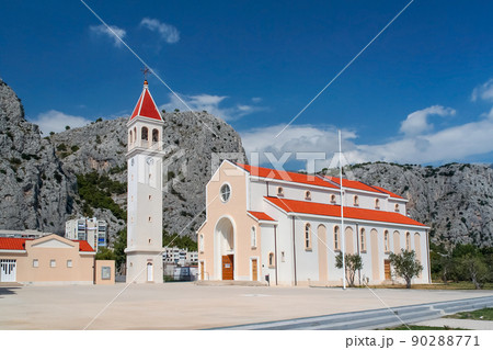 The church of St. Petra - Priko in Omis, Croatia 90288771