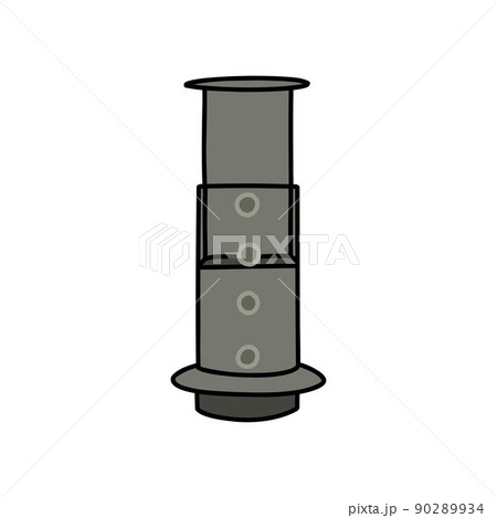 aeropress doodle icon, vector color line illustration aeropress doodle icon, vector color line illustration 90289934