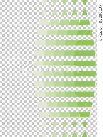 縦ラインの背景　（背景素材）　緑 90290137