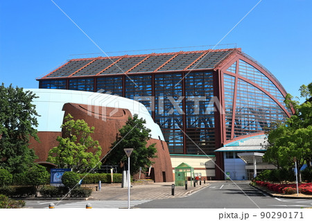 【鳥取県】晴天の鳥取二十世紀梨記念館 なしっこ館 【鳥取県】晴天の鳥取二十世紀梨記念館 なしっこ館 90290171