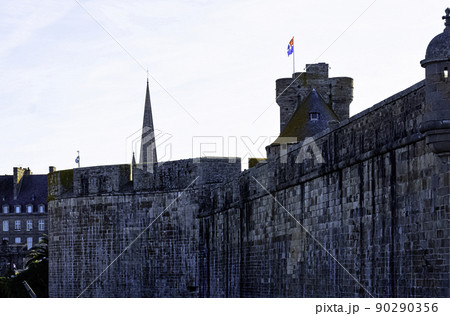 Saint-Malo City Walls in Saint-Malo, France Saint-Malo City Walls in Saint-Malo, France 90290356