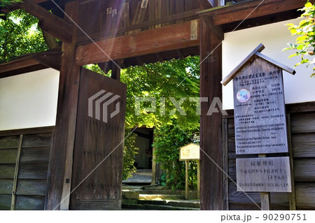 出水麓武家屋敷群　いずみ麓歴史館　周辺風景　新緑の頃　鹿児島県 90290751