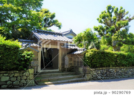 出水麓武家屋敷群 いずみ麓歴史館 周辺風景 新緑の頃 鹿児島県 出水麓武家屋敷群 いずみ麓歴史館 周辺風景 新緑の頃 鹿児島県 90290769