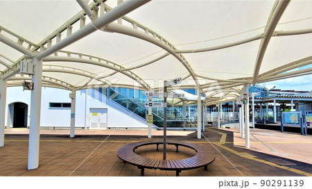 九州新幹線出水駅 西口風景(肥薩おれんじ鉄道乗り換え) 九州新幹線出水駅 西口風景(肥薩おれんじ鉄道乗り換え) 90291139