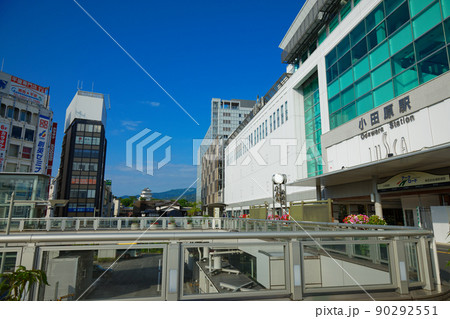 小田原駅前より小田原城を望む 小田原駅前より小田原城を望む 90292551