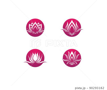Lotus symbol illustration 90293162