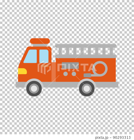 Fire engine icon - Stock Illustration [90293313] - PIXTA