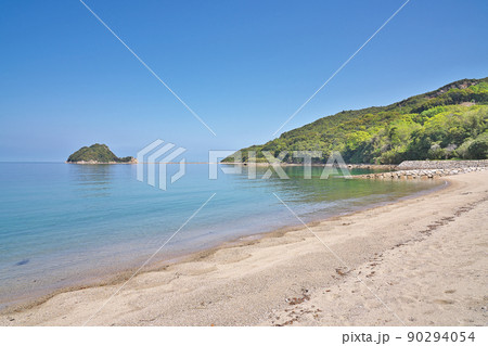 【小豆島 遠手浜海水浴場】 香川県小豆郡小豆島町福田甲 【小豆島 遠手浜海水浴場】 香川県小豆郡小豆島町福田甲 90294054