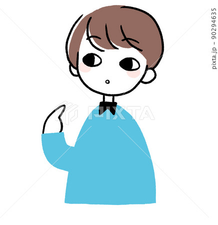 えっ？て顔の男の子 90294635