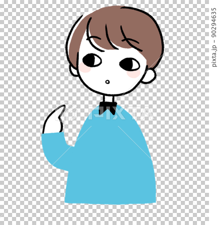 えっ？て顔の男の子 90294635