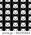 Cat pattern seamless 90295664