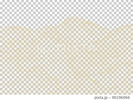 Ukiyo-e touch image of the sea. 90296066