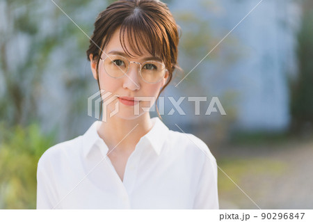 メガネ女子 メガネ女子 90296847
