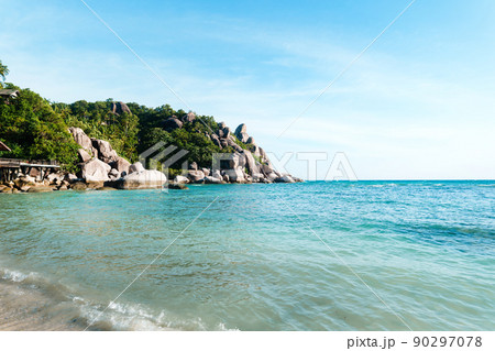 summer tropical beach and sea scenery summer tropical beach and sea scenery 90297078