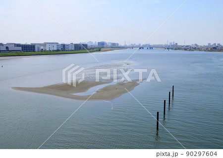 多摩川スカイブリッジより眺望 多摩川スカイブリッジより眺望 90297604