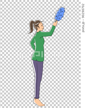 Women cleaning 90298702