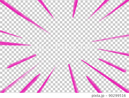 Neon pink futuristic hilight line banner text box perspective 3D style hand draw illustration 90299516