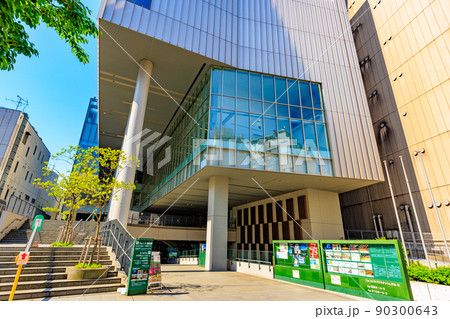 東京　渋谷区の都市風景　渋谷区文化総合センター 大和田 90300643