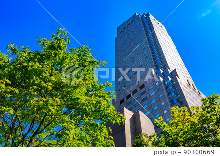 東京　渋谷区の都市風景　セルリアンタワー東急ホテル 90300669