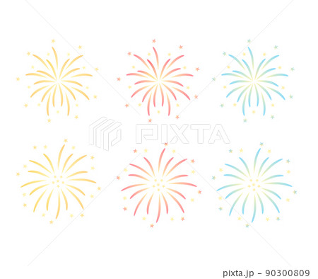 打ち上げ花火の素材 90300809