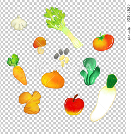 免疫力が上がる野菜いろいろ 90302629