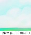 空 sky cloud 雲 草原 空白 雲 油彩 ふんわり 空 sky cloud 雲 草原 空白 雲 油彩 ふんわり 90304693