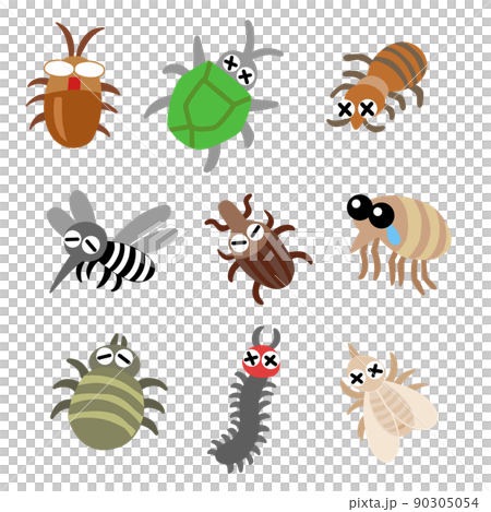 害虫セット ゴキブリ、カメムシ、とこじらみ、蚊、コクゾウムシ、ノミ、ダニ、ムカデ、白 害虫セット ゴキブリ、カメムシ、とこじらみ、蚊、コクゾウムシ、ノミ、ダニ、ムカデ、白 90305054