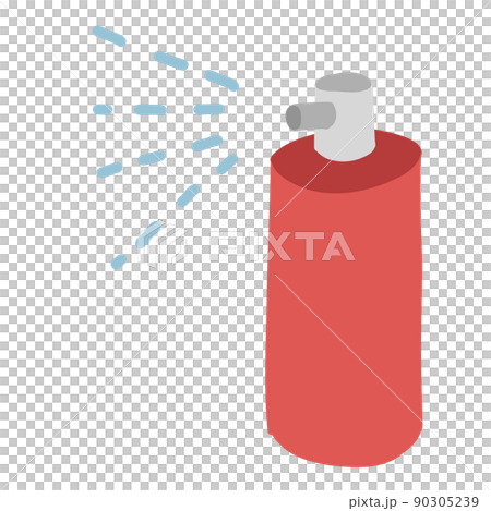 スプレーから噴射のイメージイラスト 90305239