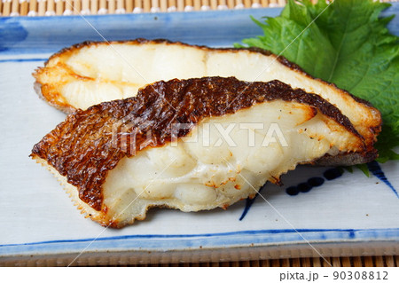 鰈の塩焼き　和食 90308812