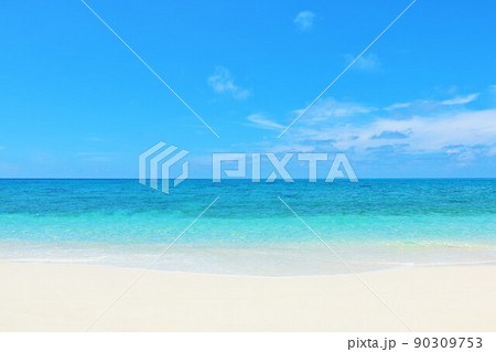 沖縄 宮古島 青空と海 沖縄 宮古島 青空と海 90309753