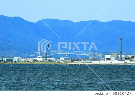 晴天の境水道大橋 90310427